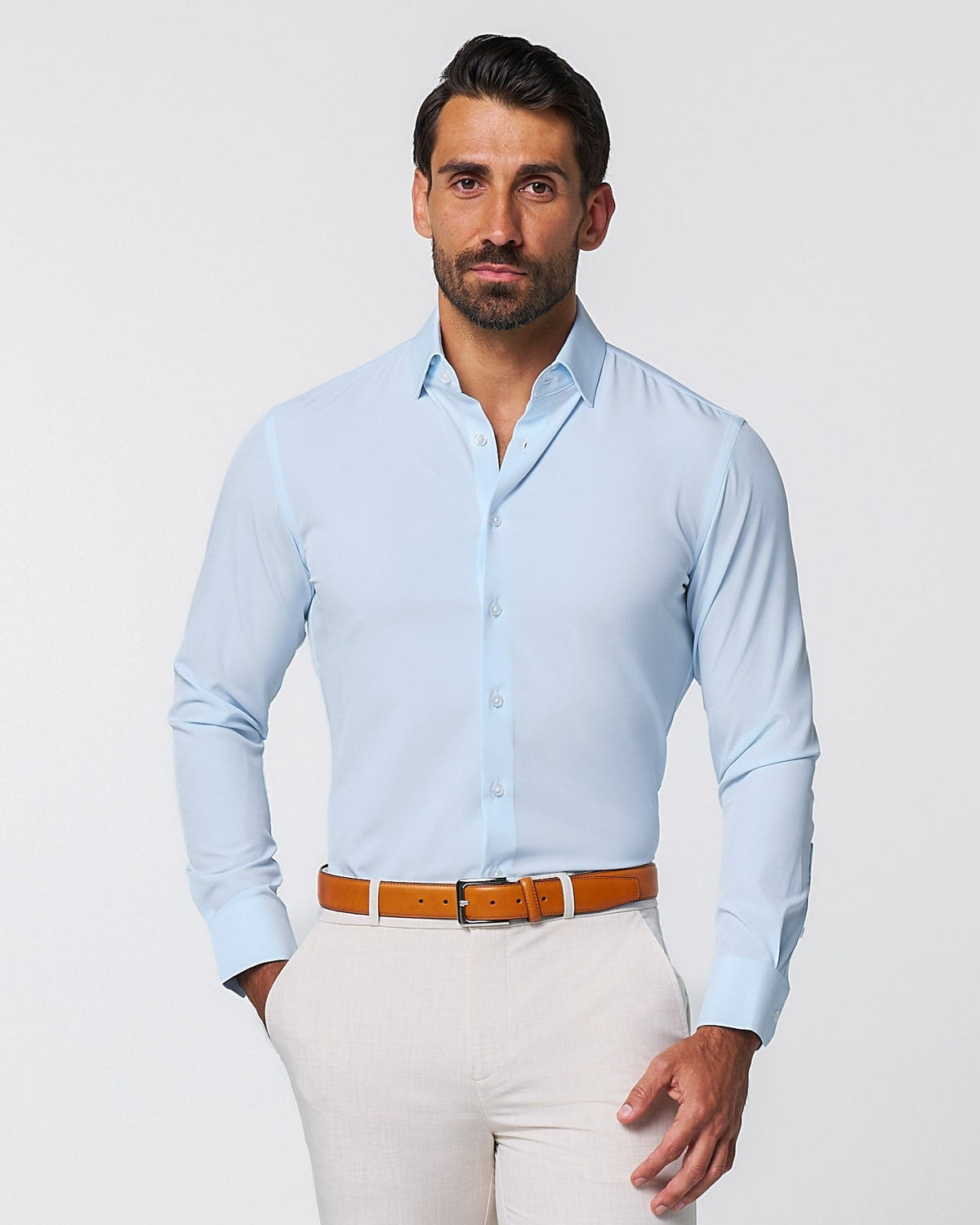 "The Javier" Pale Blue | State & Liberty Dress Shirts