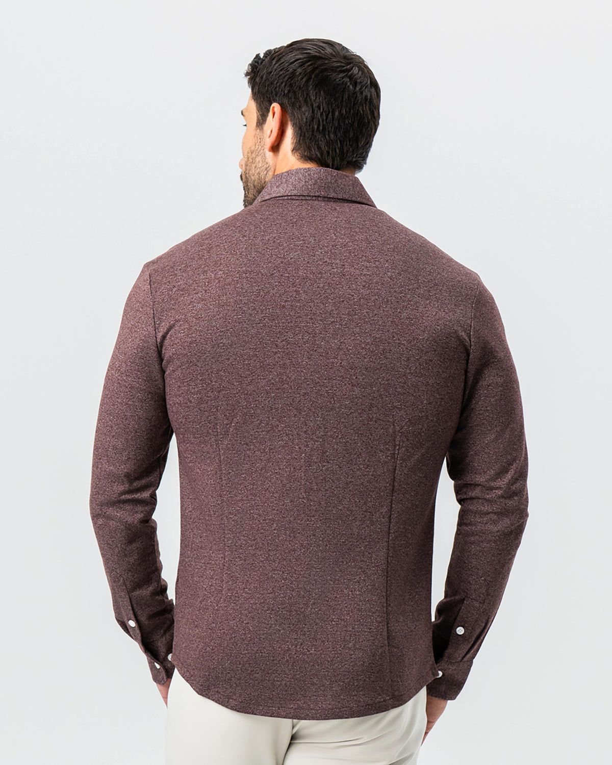 Patch Pocket Button Down - Brown | State & Liberty Dress Shirts