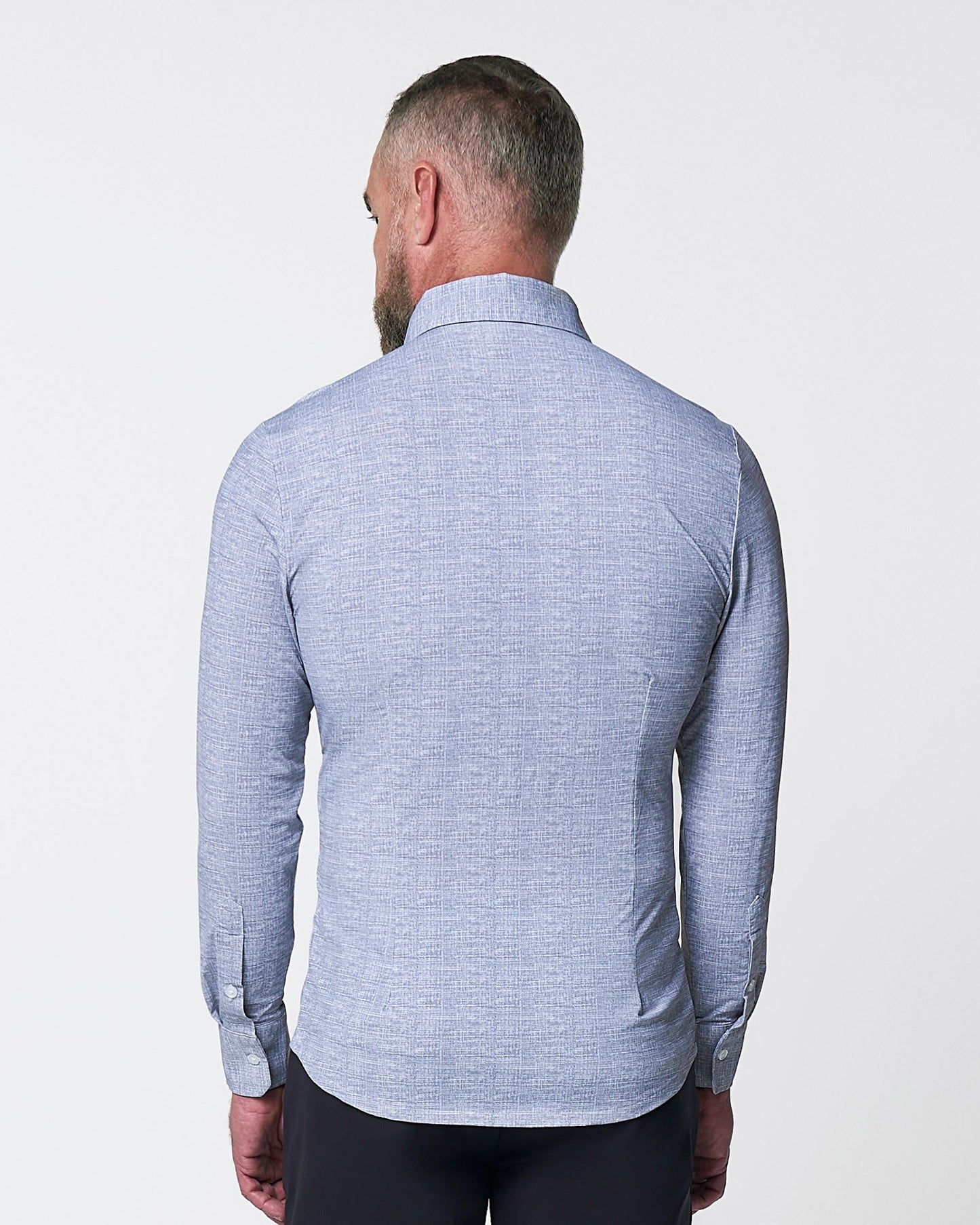 "The Storm" Sport Shirt - Navy Linen | State & Liberty Dress Shirts