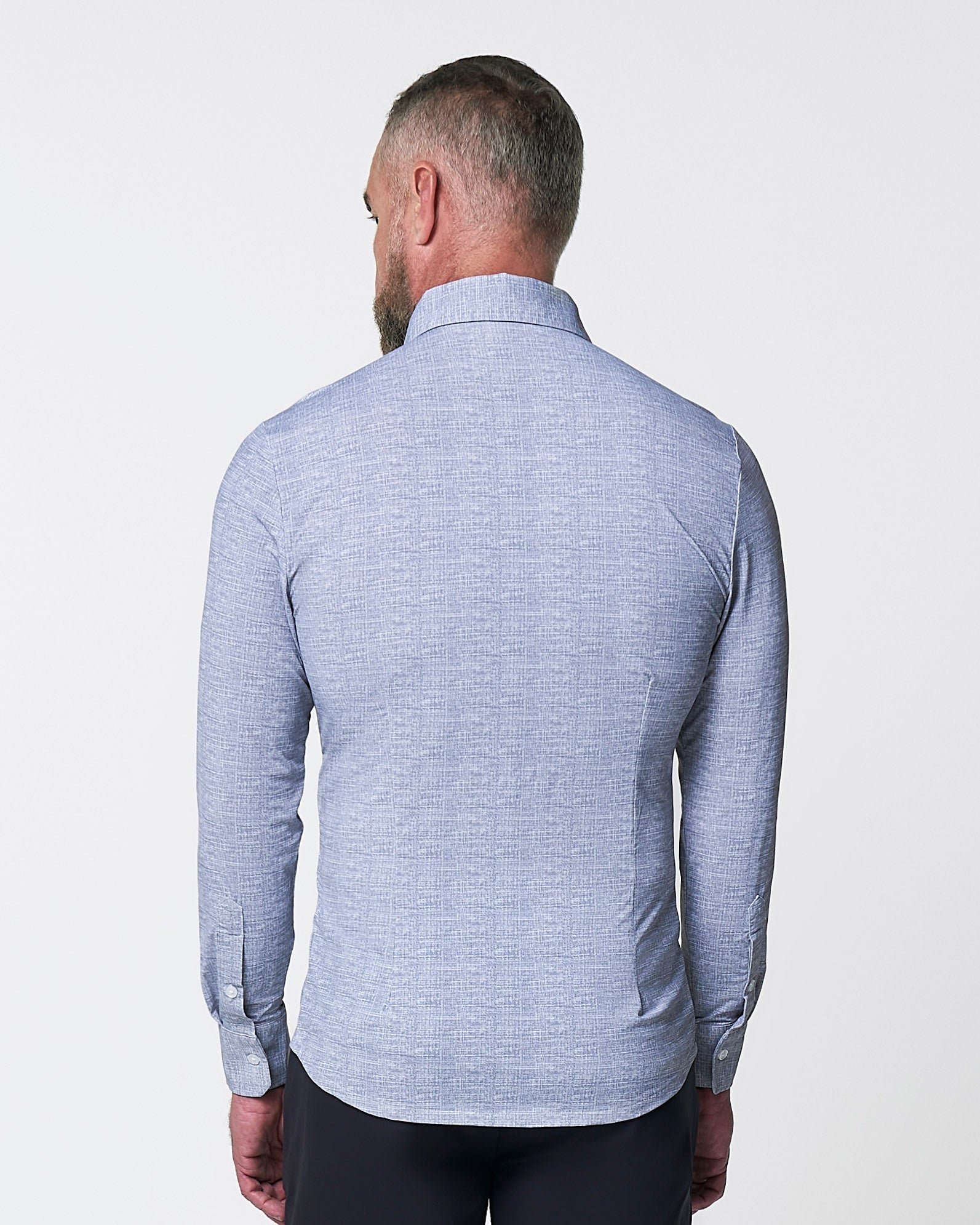 "The Storm" Sport Shirt - Navy Linen | State & Liberty Dress Shirts