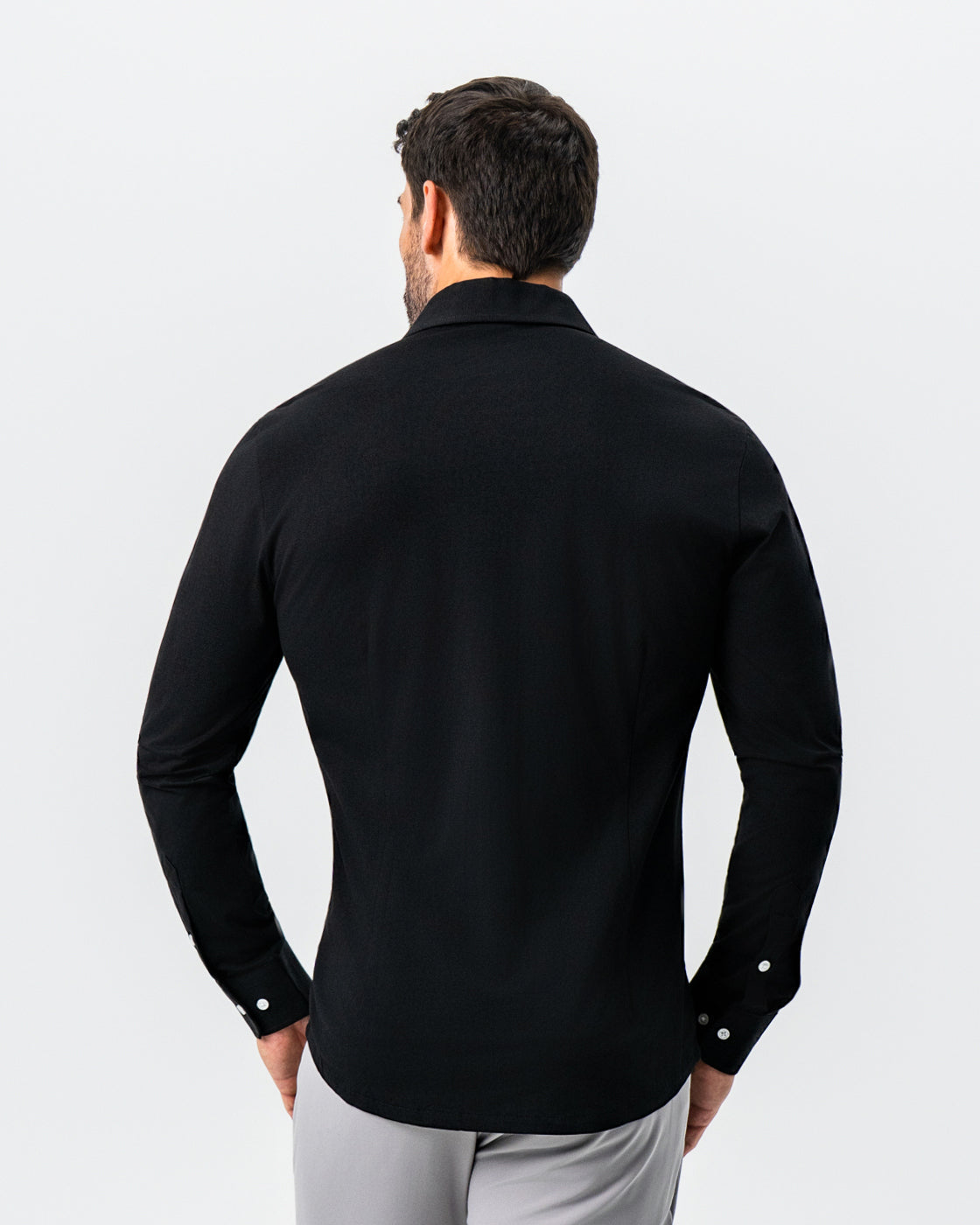 "The Dexter" Black Button Down | State & Liberty Dress Shirts