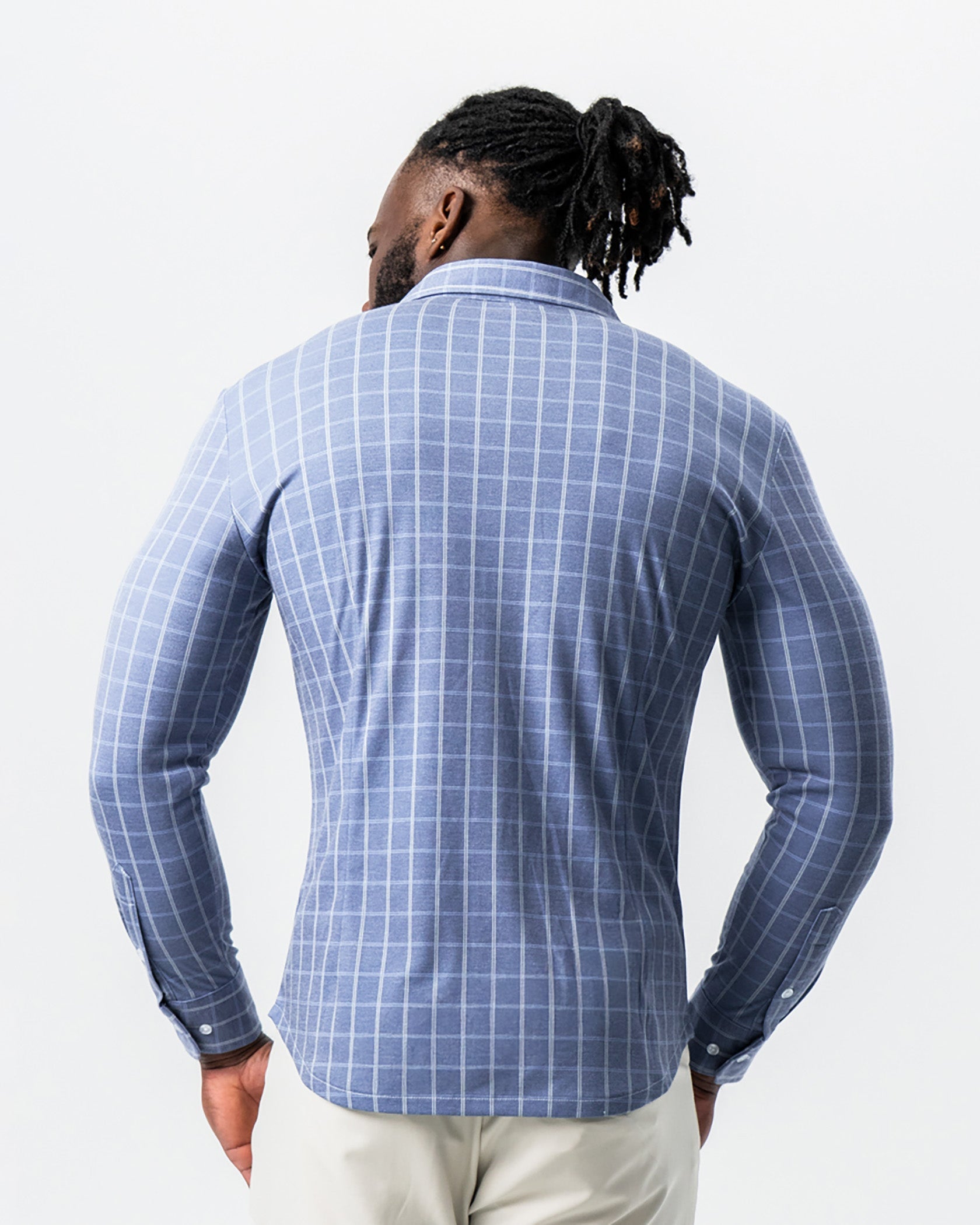 "The Davy" Navy, Light Blue, and Cream Button Down | State & Liberty Dress Shirts