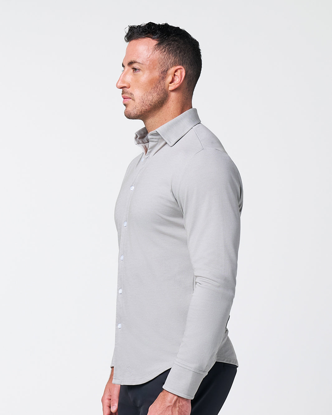 "The Omaha" Sandstone Pique Button Down | State & Liberty Dress Shirts