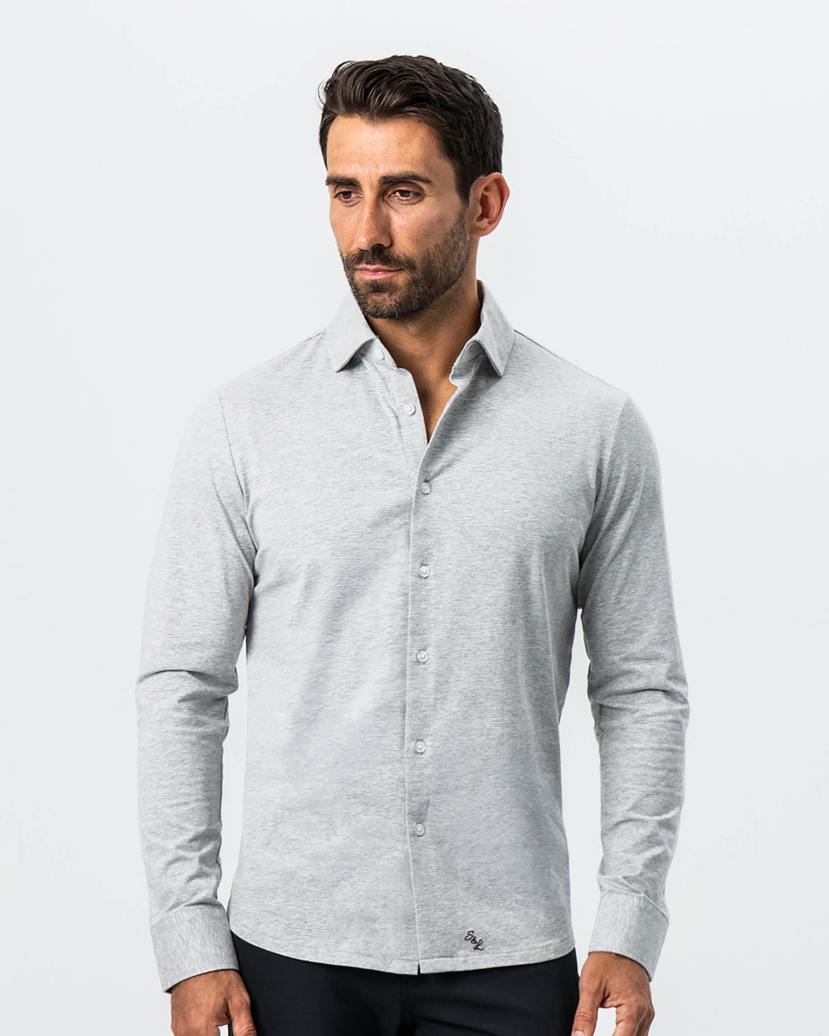 "The Fowler" Grey Button Down | State & Liberty Dress Shirts