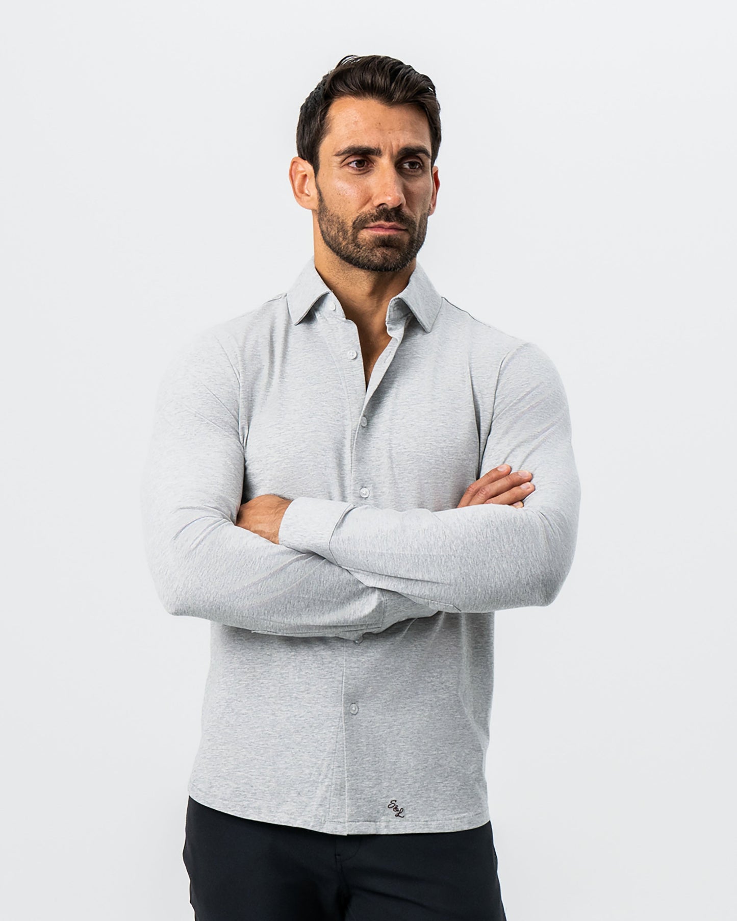 "The Fowler" Grey Button Down | State & Liberty Dress Shirts