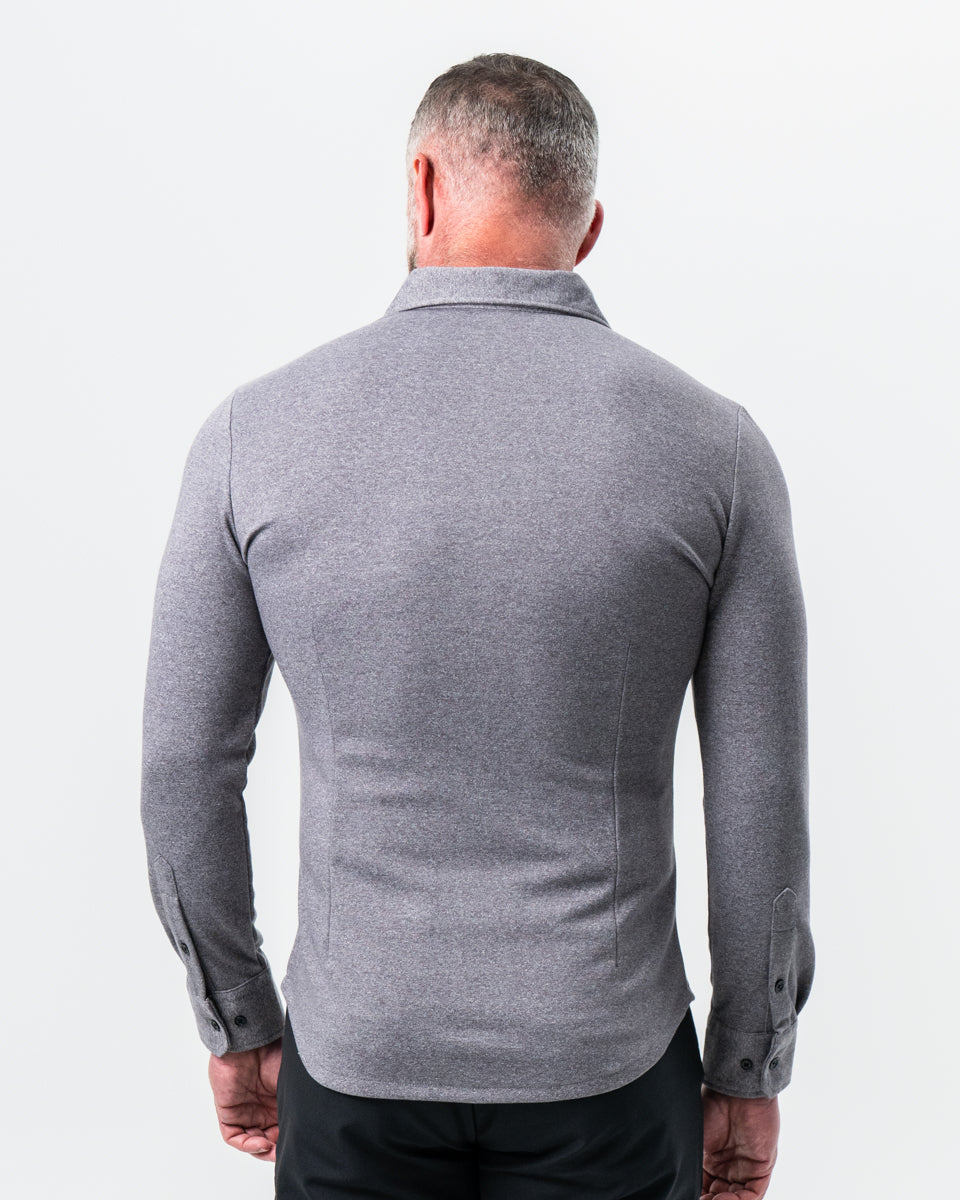 "The Onyx" Charcoal Button Down | State & Liberty Dress Shirts