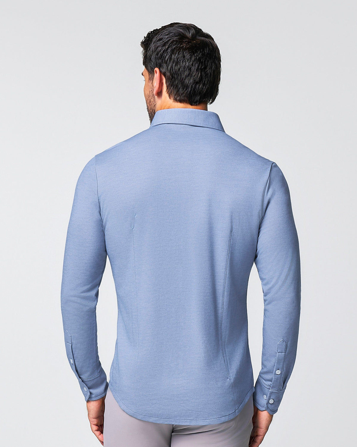 "The Dylan" Sky Blue Pique Button Down | State & Liberty Dress Shirts