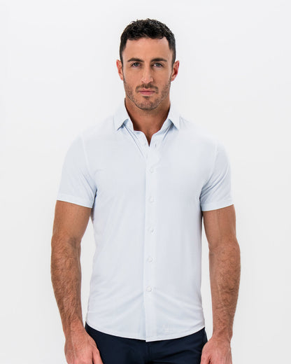 "The Rio" Light Blue Pinstripe | State & Liberty Tops