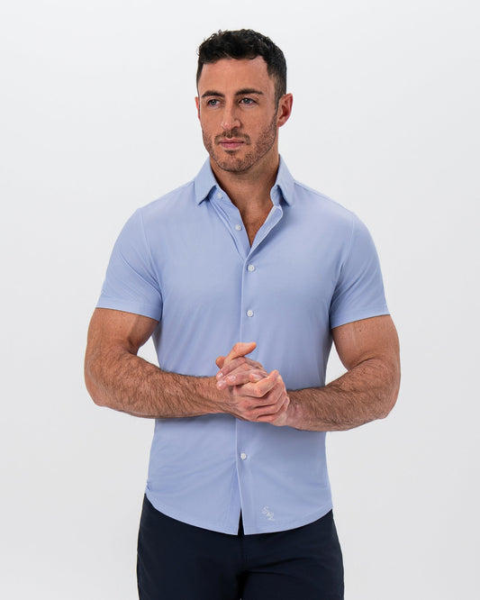 "The Cabo" Light Blue Weave | State & Liberty Tops