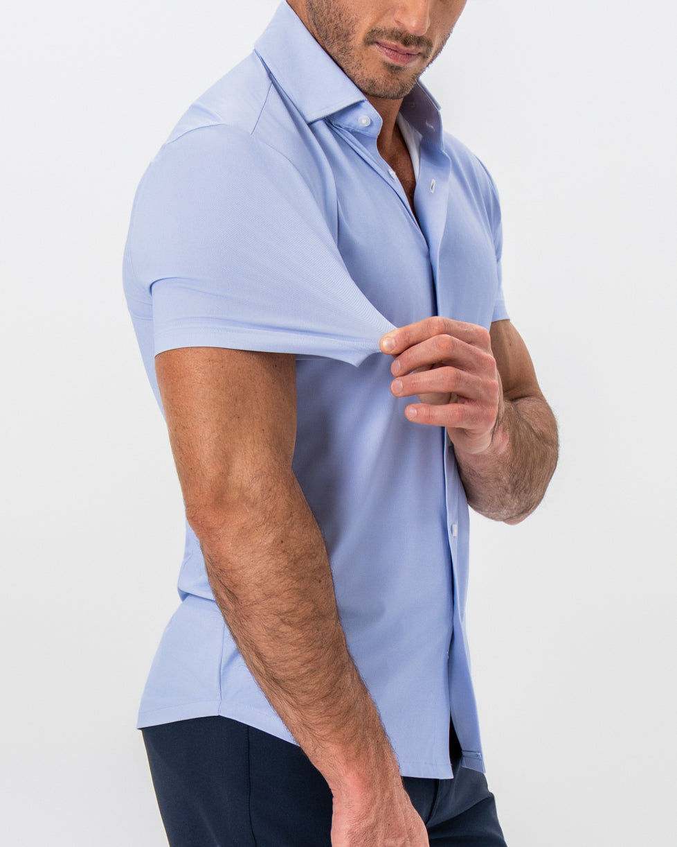 "The Cabo" Light Blue Weave | State & Liberty Tops