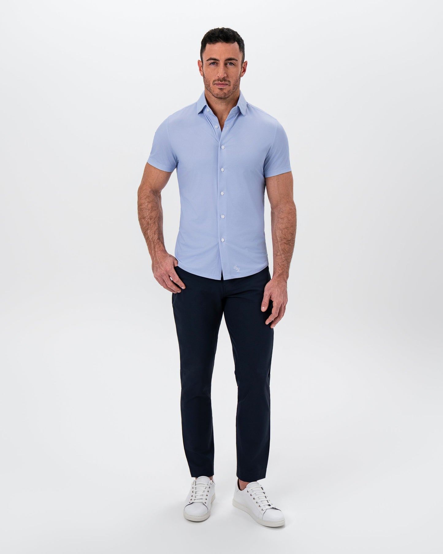 "The Cabo" Light Blue Weave | State & Liberty Tops