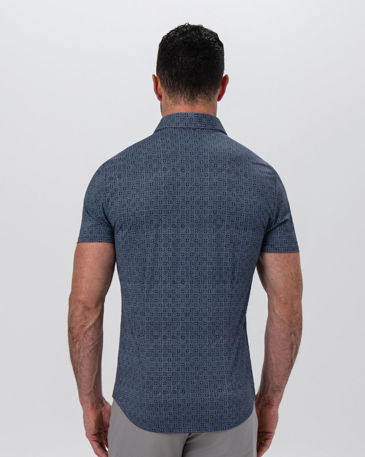 "The Misty" Slate and Navy Mosaic | State & Liberty Tops