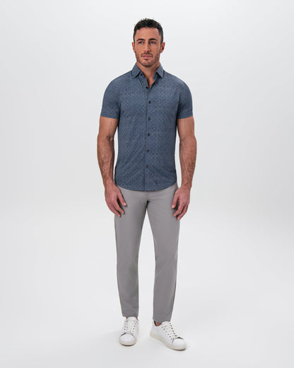 "The Misty" Slate and Navy Mosaic | State & Liberty Tops