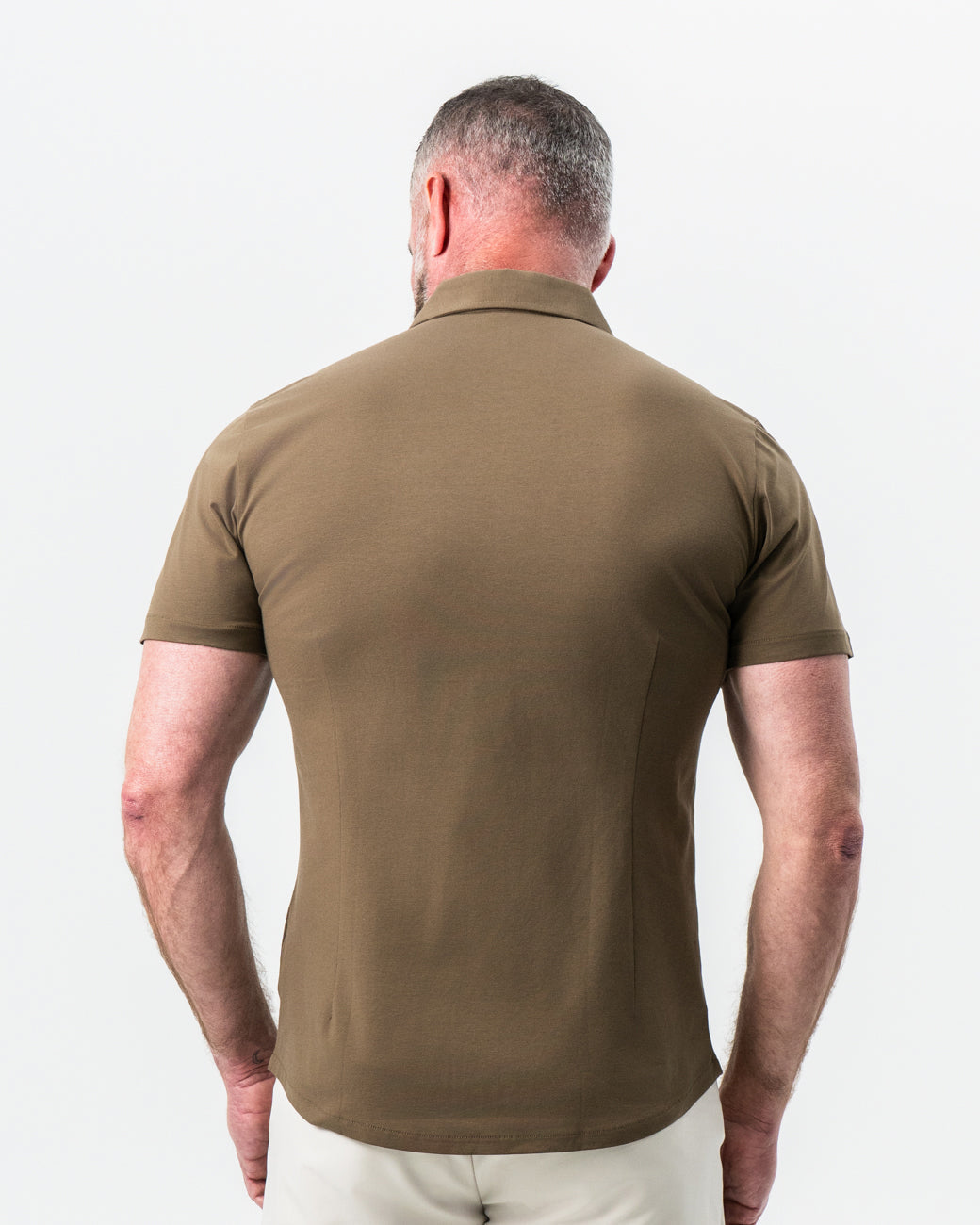 "The Lincoln" Olive Short Sleeve Button Down | State & Liberty Tops