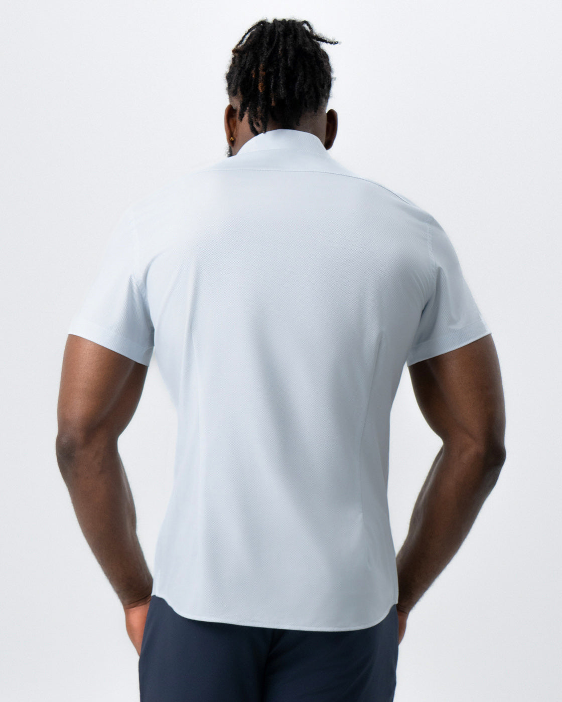"The Frank" Mini Navy Dot | State & Liberty Tops