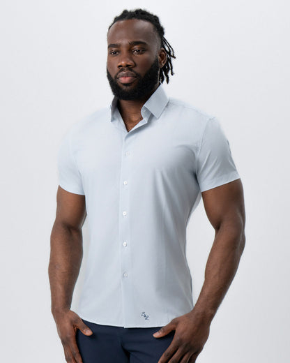 "The Frank" Mini Navy Dot | State & Liberty Tops