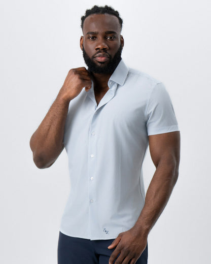 "The Frank" Mini Navy Dot | State & Liberty Tops
