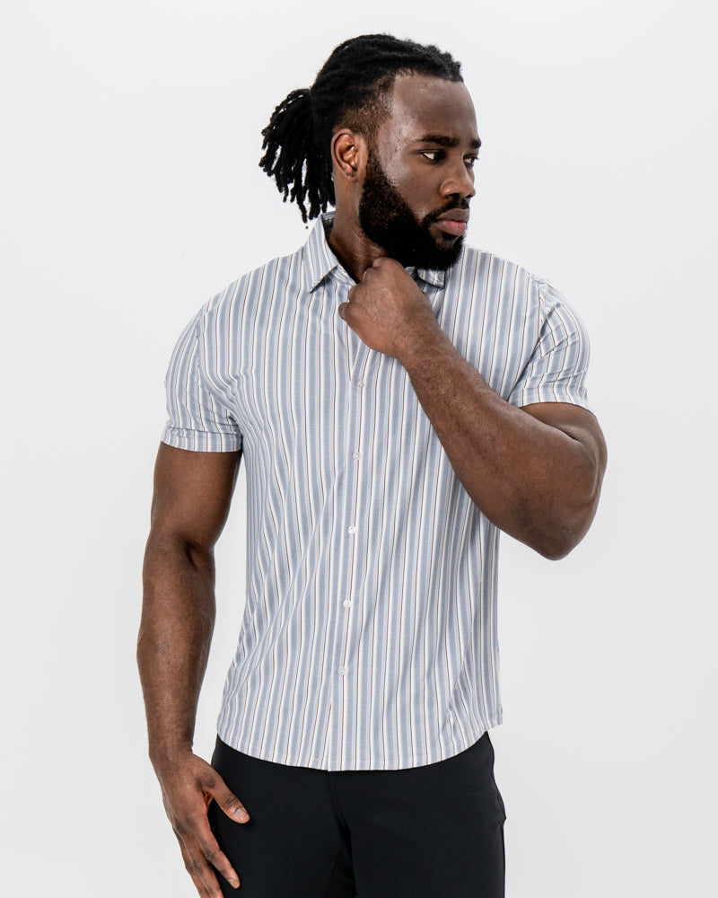 "The Montana" Bengal Mini Stripe | State & Liberty Tops