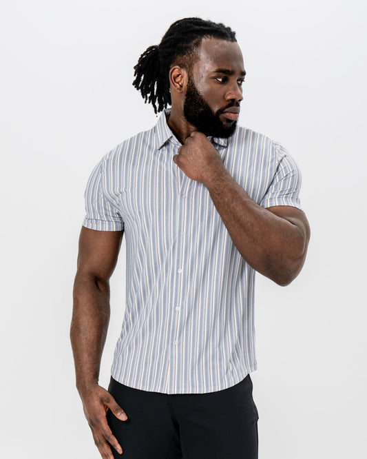 "The Montana" Bengal Mini Stripe | State & Liberty Tops