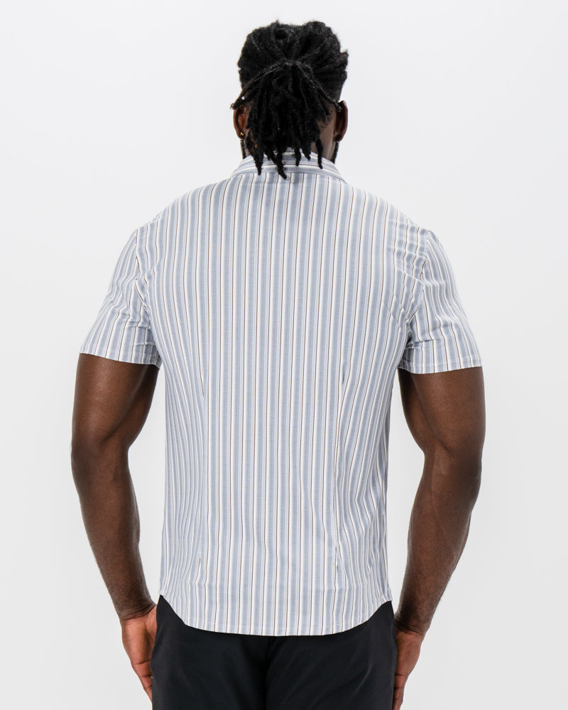 "The Montana" Bengal Mini Stripe | State & Liberty Tops