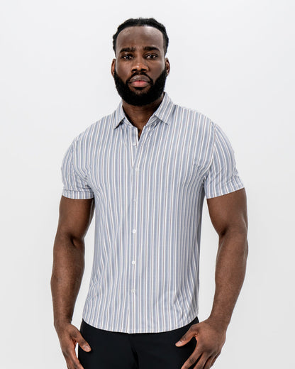 "The Montana" Bengal Mini Stripe | State & Liberty Tops