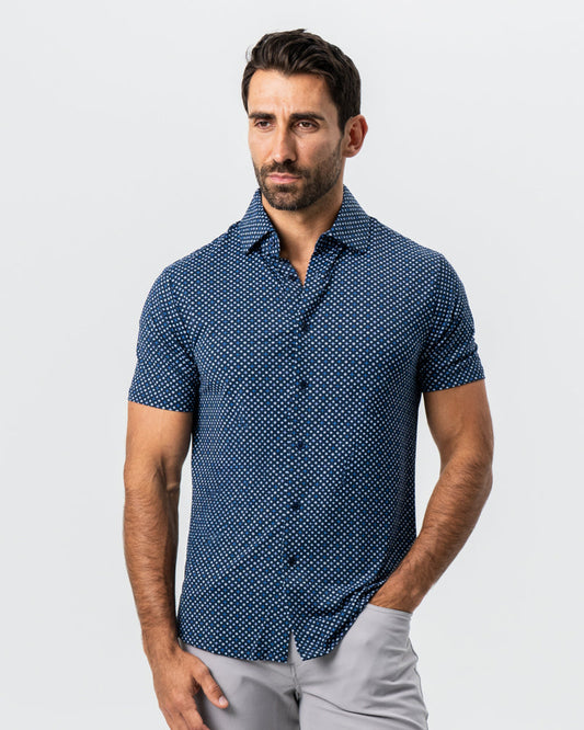 "The Theo" Geo Flower Print | State & Liberty Tops