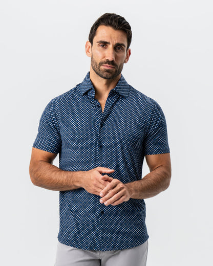 "The Theo" Geo Flower Print | State & Liberty Tops