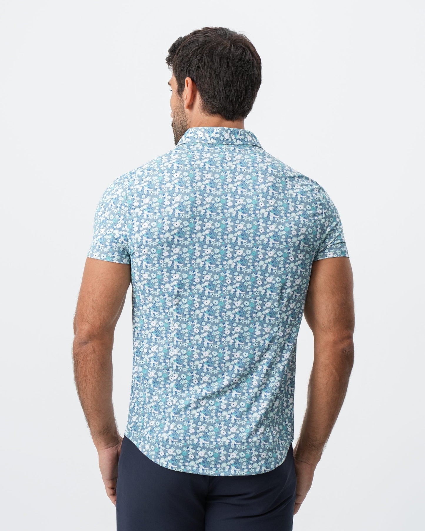 "The Bloom" Grey with Floral Print | State & Liberty Tops