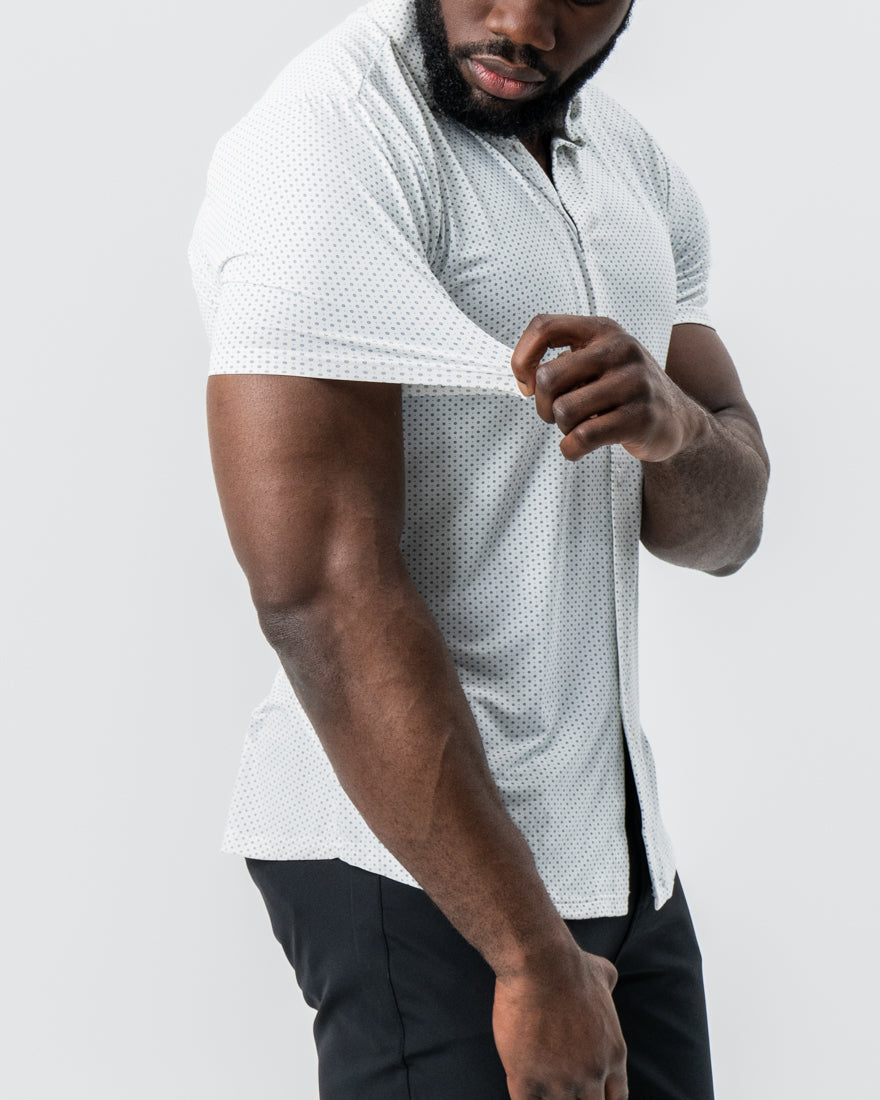 "The Axwell" Black Circle With Dots | State & Liberty Tops
