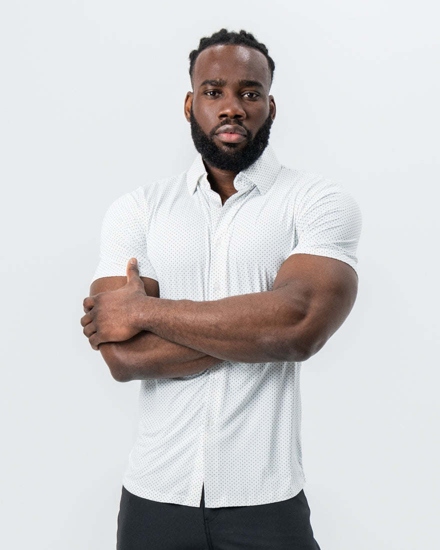 "The Axwell" Black Circle With Dots | State & Liberty Tops