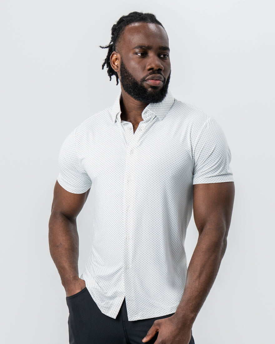 "The Axwell" Black Circle With Dots | State & Liberty Tops