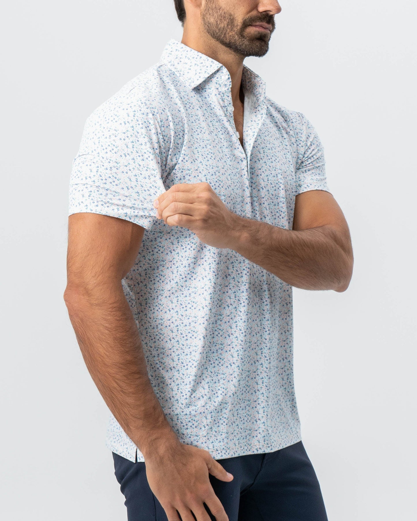 "The Odin" Abstract Mini Flower Circles | State & Liberty Tops