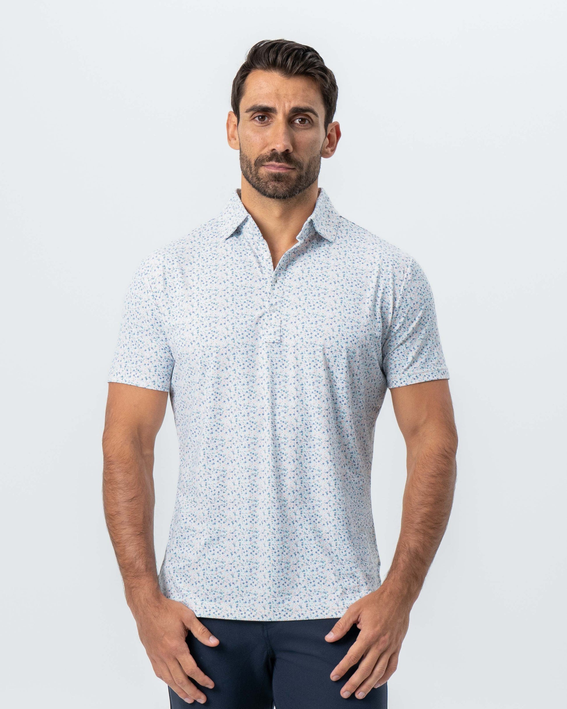 "The Odin" Abstract Mini Flower Circles | State & Liberty Tops