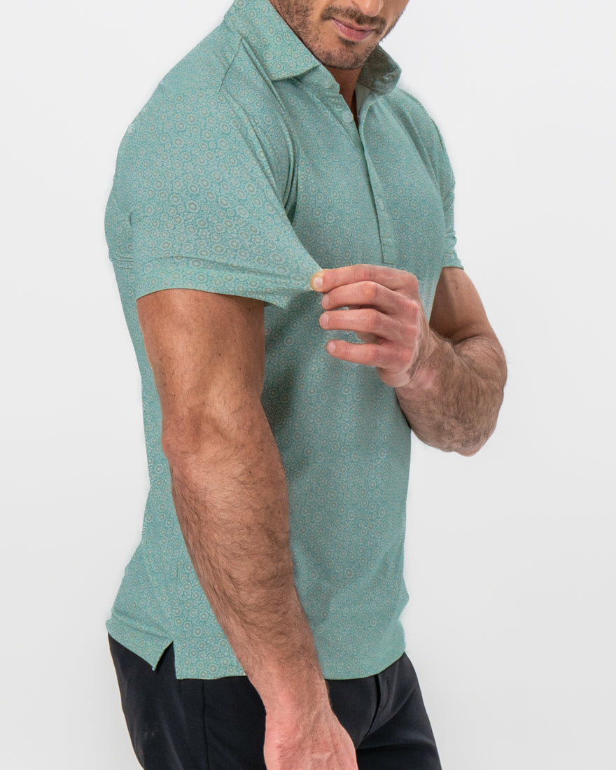 "The Drift" Seafoam Floral Print | State & Liberty Tops