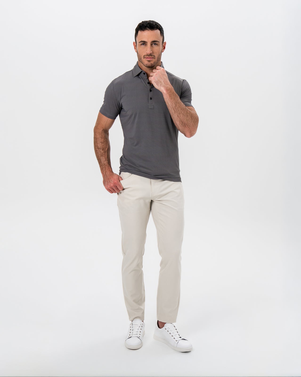 "The Roast" Chestnut Lattice Print | State & Liberty Tops
