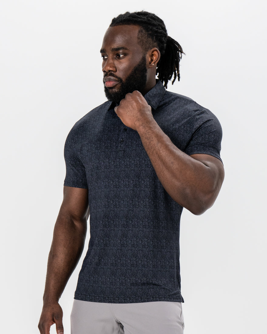 "The Orr" Black & Grey Abstract Dash | State & Liberty Tops