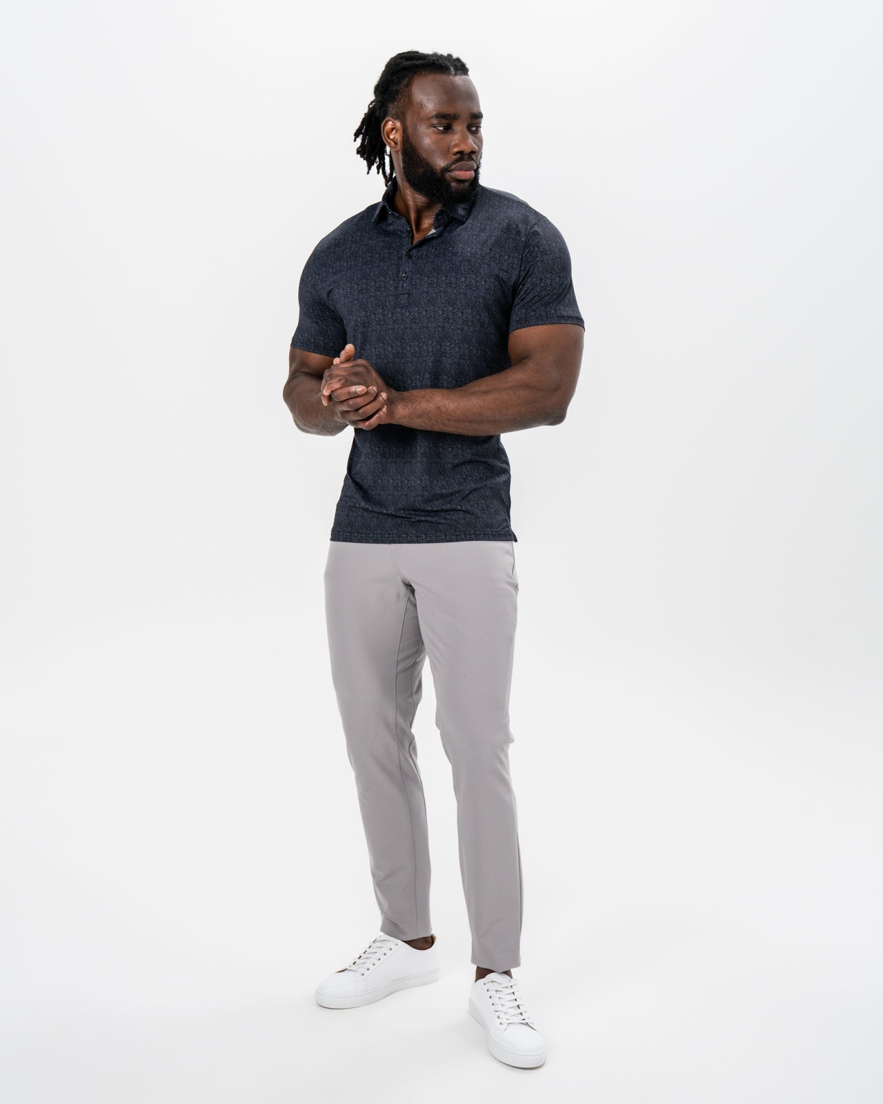 "The Orr" Black & Grey Abstract Dash | State & Liberty Tops
