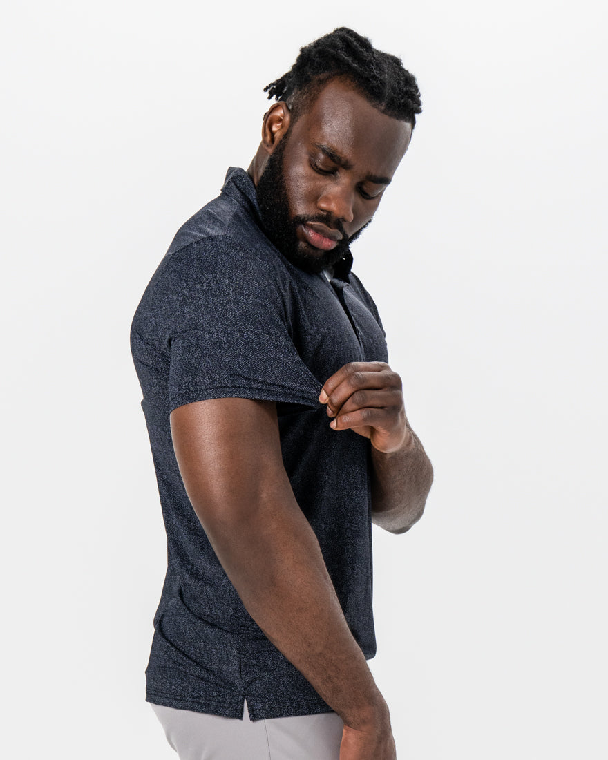 "The Orr" Black & Grey Abstract Dash | State & Liberty Tops