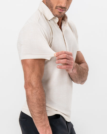 "The Sanders" Linen Tan | State & Liberty Tops