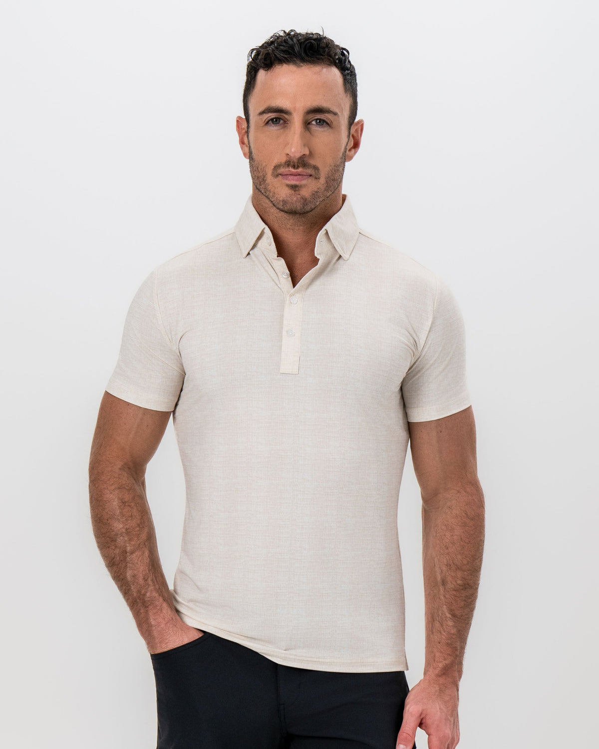 "The Sanders" Linen Tan | State & Liberty Tops