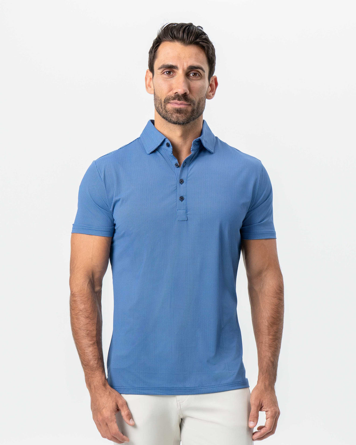 "The Luke" Blue Mini Crown Check | State & Liberty Tops