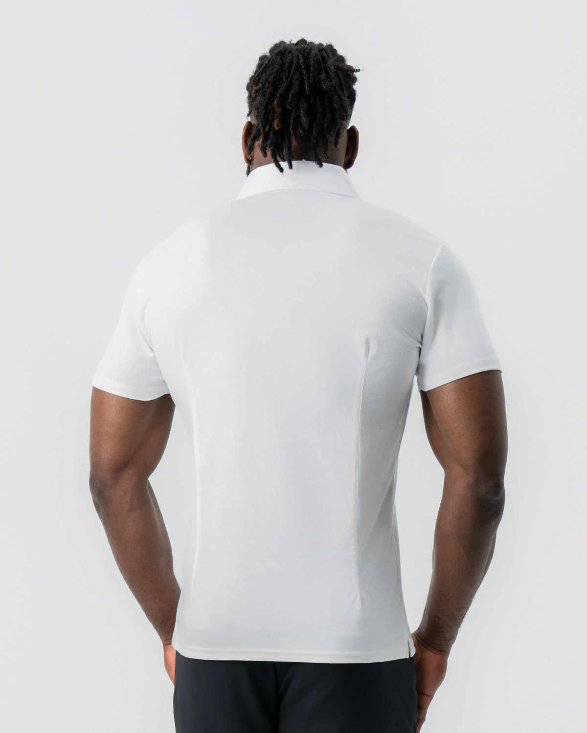 "The Noah" White Pique Polo | State & Liberty Tops