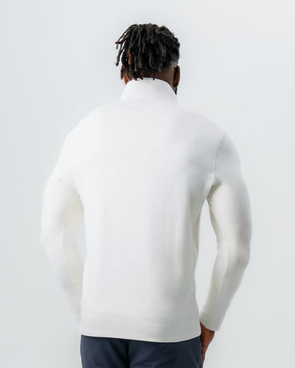 Quarter Zip - Solid Cream | State & Liberty Tops