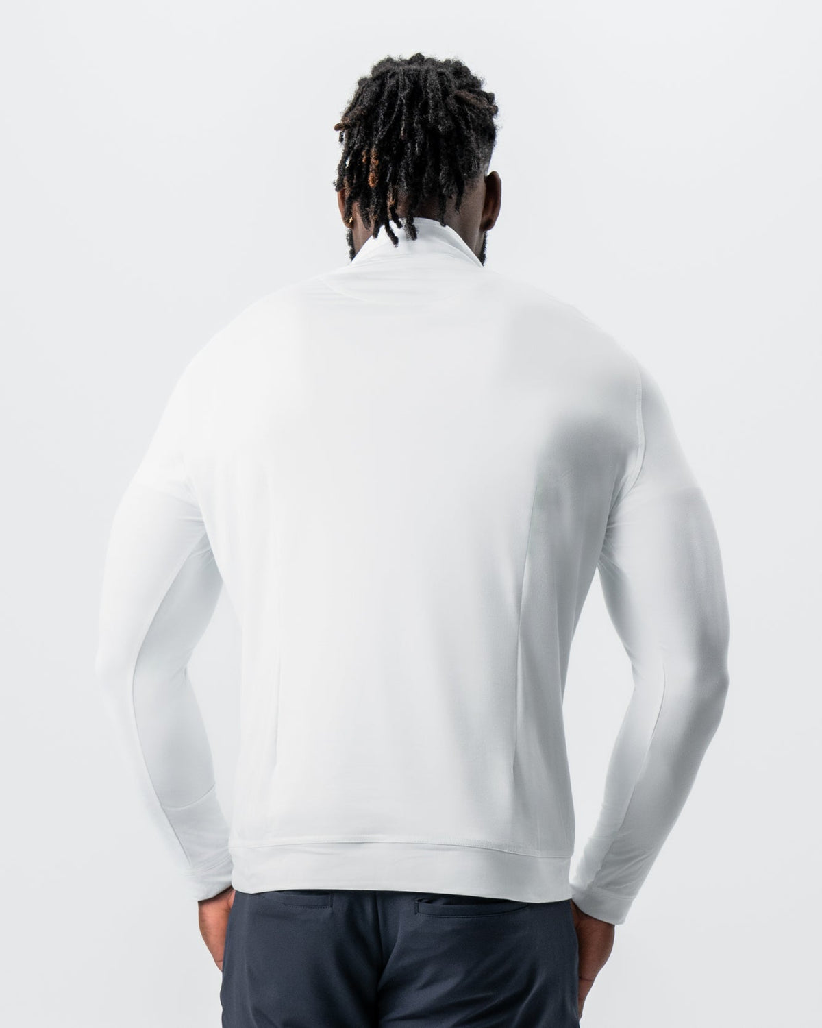 Tech Quarter Zip - White | State & Liberty Tops