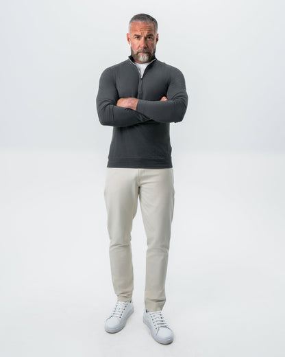 Tech Quarter Zip - Charcoal | State & Liberty Tops