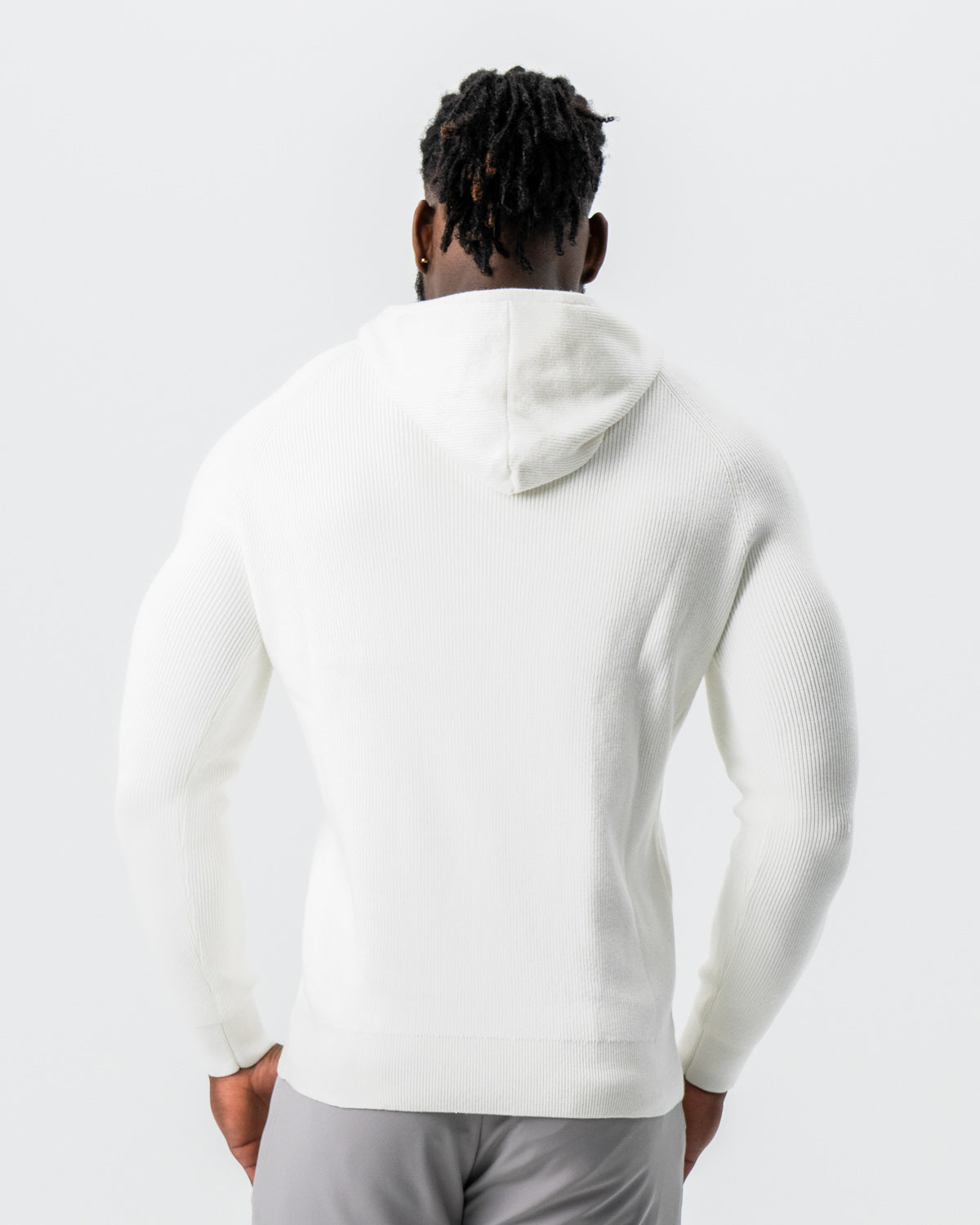 Heavy Knit Hoodie - Cream | State & Liberty Tops