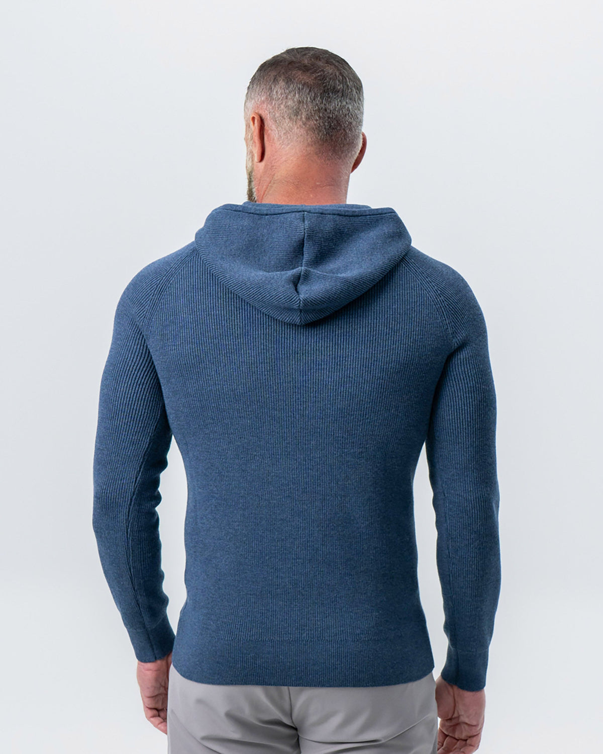 Heavy Knit Hoodie - Navy | State & Liberty Tops