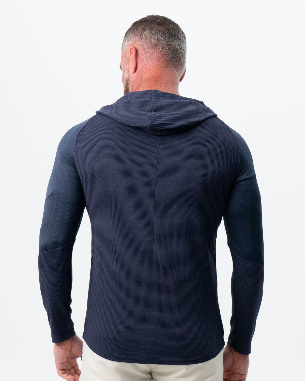 Waffle Knit Hoodie - Navy | State & Liberty Tops