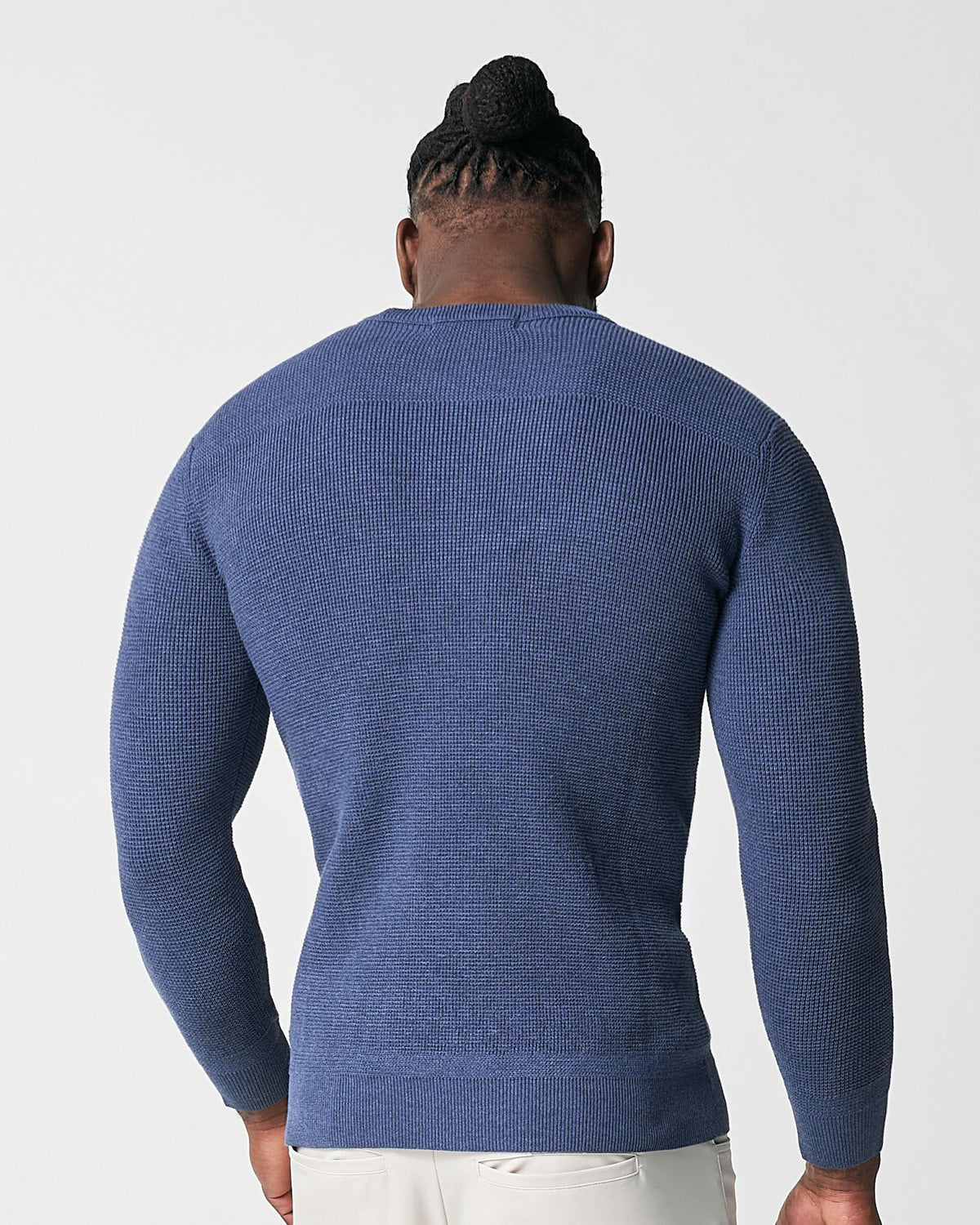 Heavy Knit Crewneck - Navy | State & Liberty Tops