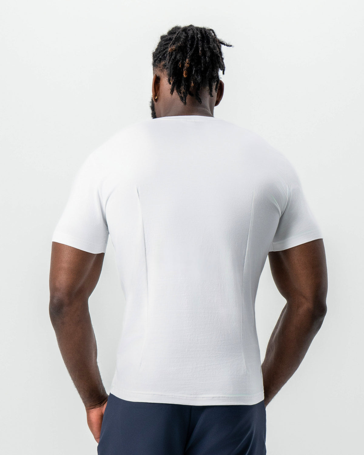 "The Taylor" White Short Sleeve Crewneck | State & Liberty Tops